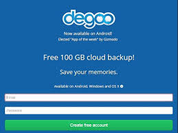 Degoo App - 100GB Free Cloud Storage