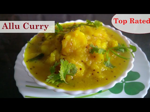 Aloo Recipe for Puri In Telugu || Potato Curry || Hotel Style Puri Curry by Moms Tasty Recipes