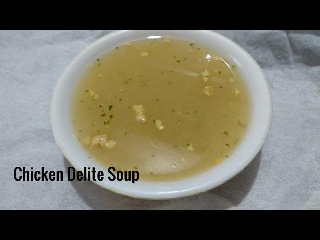 Chicken Delite Soup in Telugu || Mom's Tasty Recipes