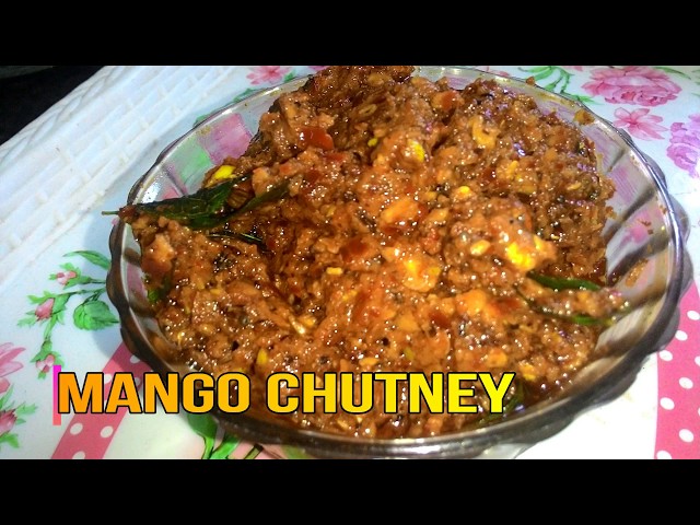 Mamidikaya Pachadi in Telugu || Mouth Watering Spicy Sour Mango Chutney by Moms Tasty Recipes