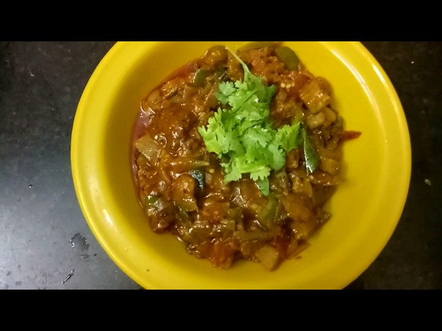 Masala Vankaya Curry Gravy in Telugu || Sri rama navami Andhra brinjal curry || Easy Curry Recipe