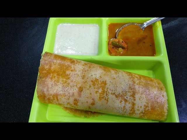 Nellore Ghee Erra Karam Dosa Tiffins Recipe in Telugu || Perugu Dosa/ Pullatlu/ Challatlu