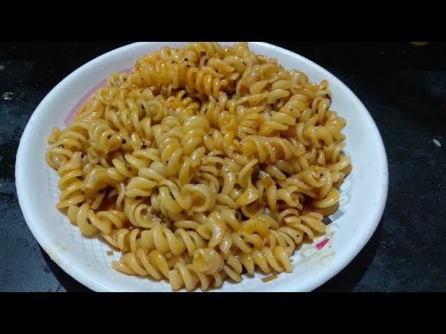 Tomato pasta Recipe in Telugu || Moms Tasty Recipes