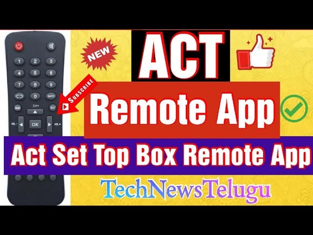 ACT setup box remote App || ACT Remote App || ACT Set Top Box Remote App || ACT remote Control App