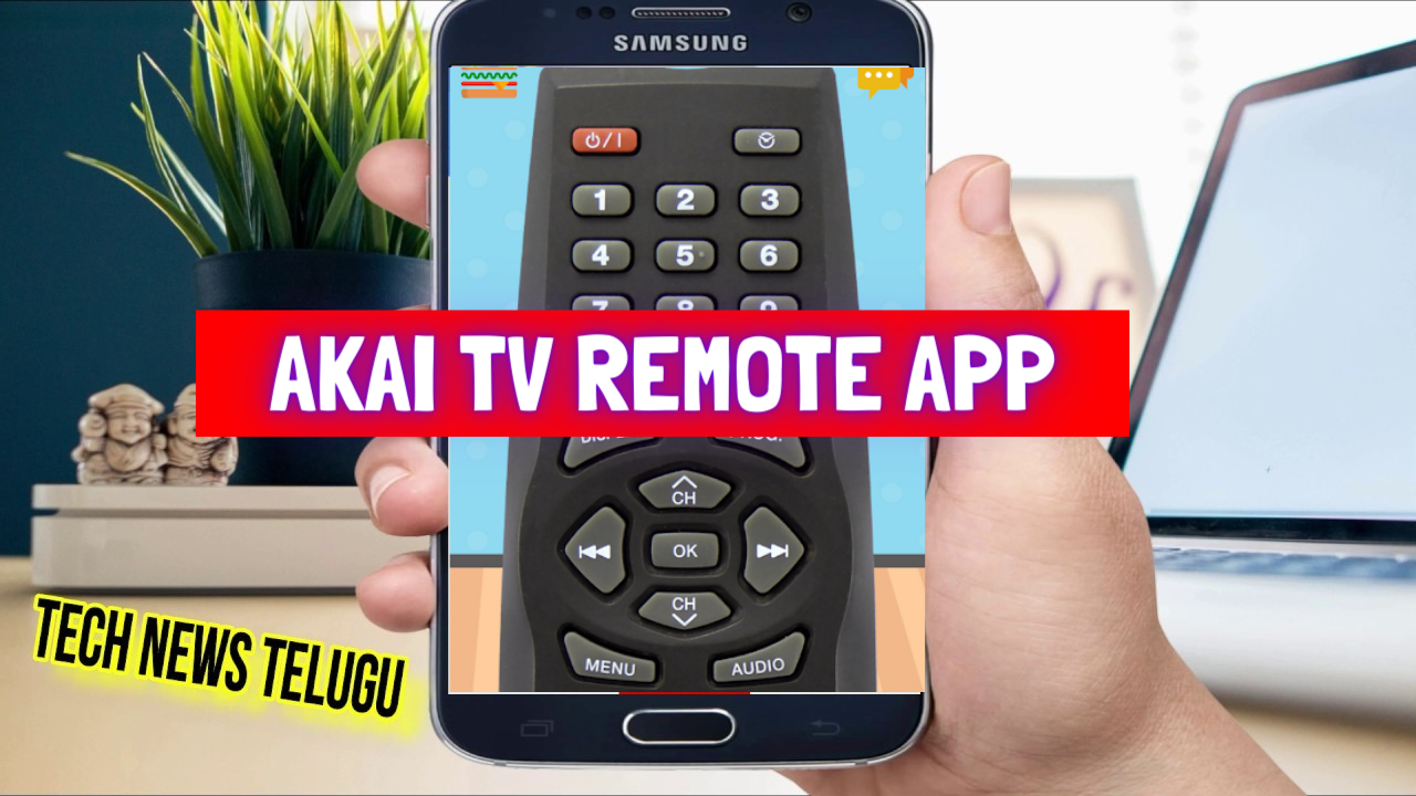 Akai TV Remote App | Akai Smart TV Remote Control | Remote Control For Akai TV