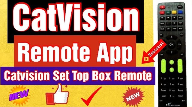 Catvision Remote Control || Catvision Set Top Box Remote || Catvision Remote App