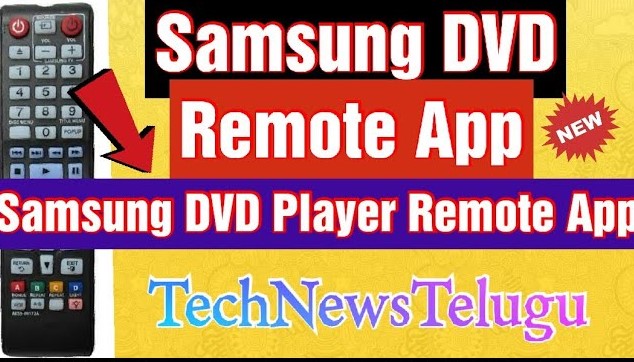 DVD Remote Control For Samsung || Samsung DVD Player Remote App || Samsung DVD Remote App