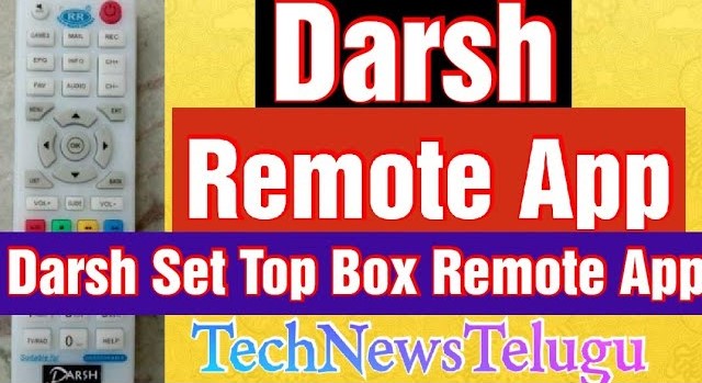Darsh Remote Control || Darsh Set Top Box Remote App || Darsh Remote App