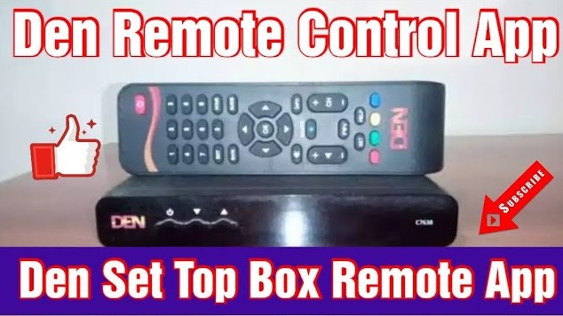 Den setup box remote App || Den Remote App || Den Set Top Box Remote App || Den remote Control