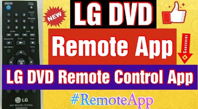 LG DVD Remote Control || LG DVD Player Remote App || LG DVD Remote App