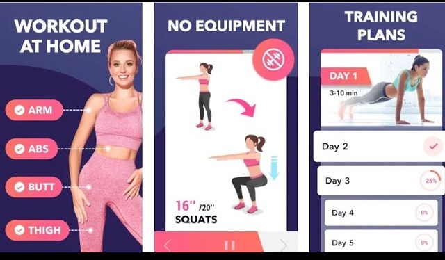 Lose Weight App for Women - Workout at Home