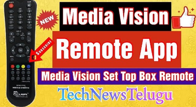 Media Vision Remote Control || Media Vision Set Top Box Remote || Media Vision Remote App