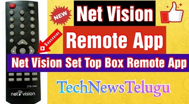 Net Vision Remote Control || Net Vision Set Top Box Remote App || Net Vision Remote App