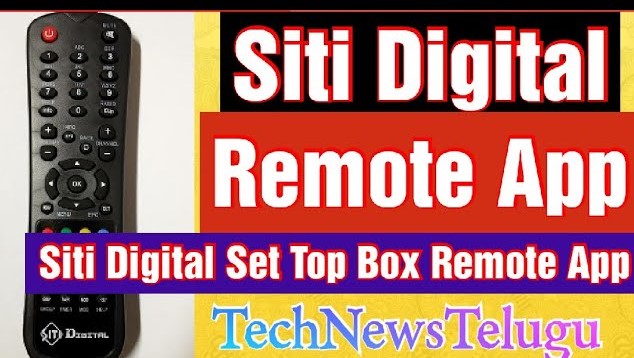 Siti Digital setup box remote App || Siti Digital Remote App || Siti Digital Set Top Box Remote App