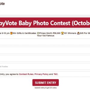 CuteBabyVote Baby Photo Contest 2023
