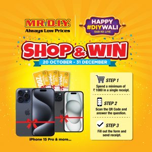 MR.DIY Shop & Win Contest 2023