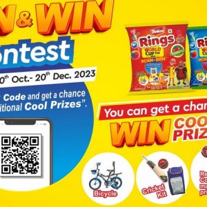 Yellow Diamond Rings Scan & Win Contest 2023