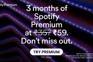 Get 3 Months of Spotify Premium for Just Rs59