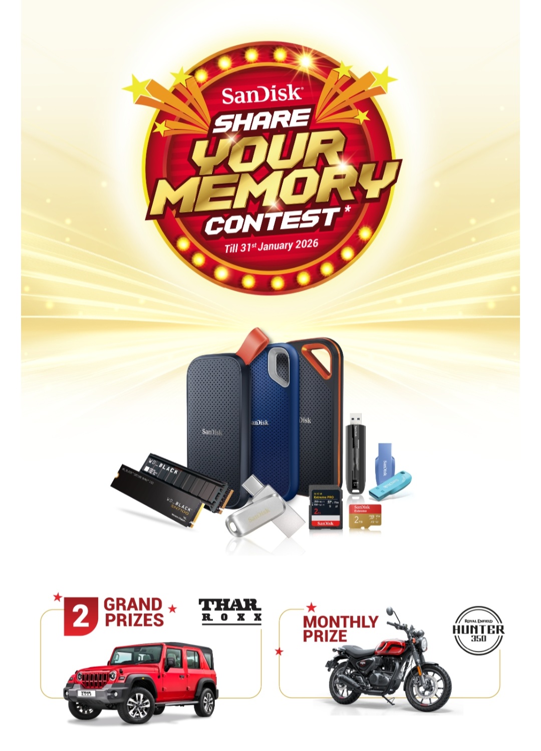 Share Your Memories Contest by SanDisk