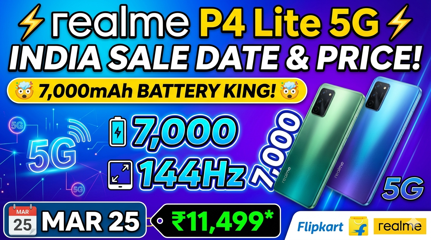 Realme P4 Lite 5G 