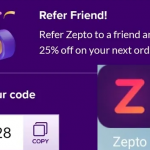 Zepto Referral Code – KLC828 – Get 25% Off on your First Order