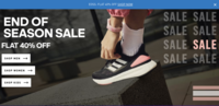 Adidas End of Season Sale 2023 : FLAT 40% OFF