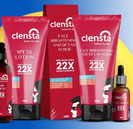 Clensta – Buy any 3 Skin Care & Hair Care Products @ 699 & Up to 20% Coupon Off