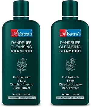 Dr Batra's Anti-Dandruff Shampoo 200ML Pack of 2