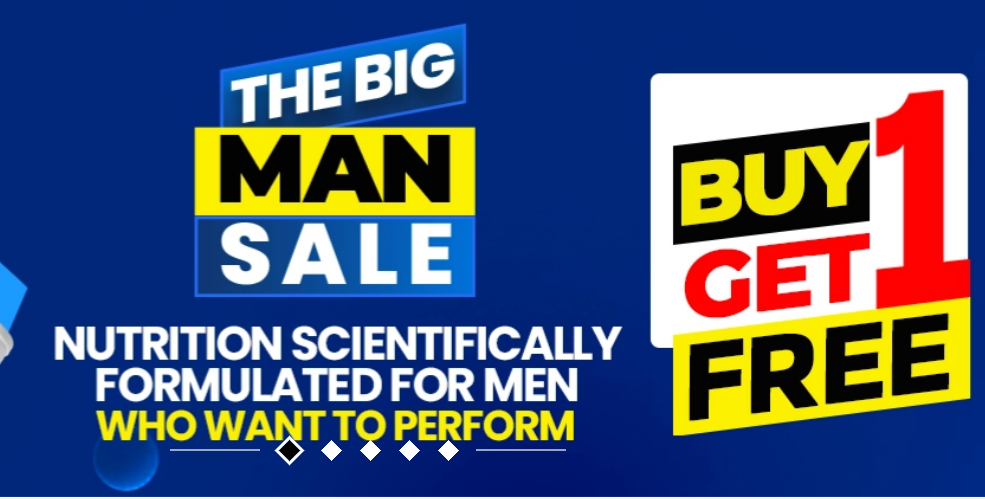Fast& Up The Big Man Sale- Buy 1 Get 1 Free