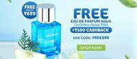 Mamaearth Weekend Offer – Buy for 599 & Get EDP AQUA Free + 100CB FREE