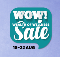 1mg WoW Sale (18th-22th Aug) : Flat 50% off on lab test packages + Extra 15% off + Extra cashback