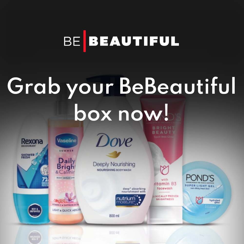 Free Sample: Unilever’s Be Beautiful Box Sample