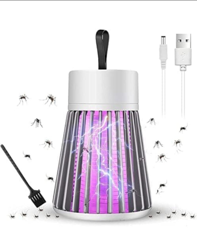 Limited-time deal: Eloxee International Eco Friendly Electronic LED Mosquito Killer Machine Trap Lamp, Theory Screen Protector Mosquito Killer lamp for House ome, USB Powered Electronic (A1)
