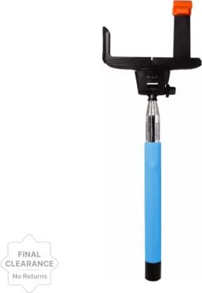 Photron Selfie Stick In-built Bluetooth SLF300BT Monopod  (Blue, Supports Up to 500 g)