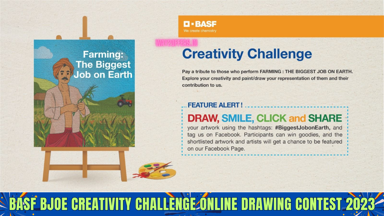 BASF BJOE Creativity Challenge Online Drawing Contest 2023