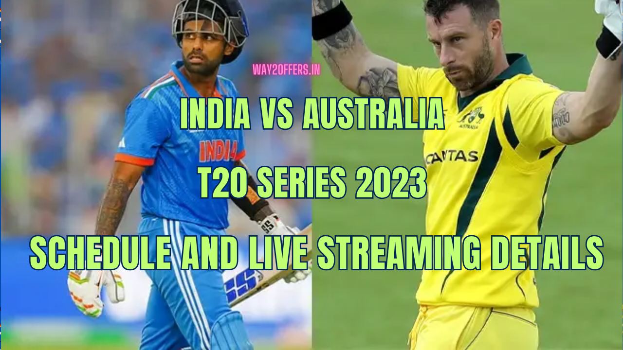 India vs Australia T20 Series 2023 Live Streaming and Schedule Details