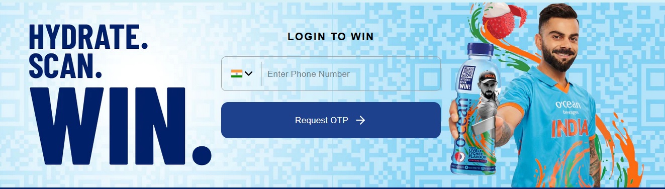 Ocean Beverages Hydrate Scan Win Lively Lychee Contest 2023