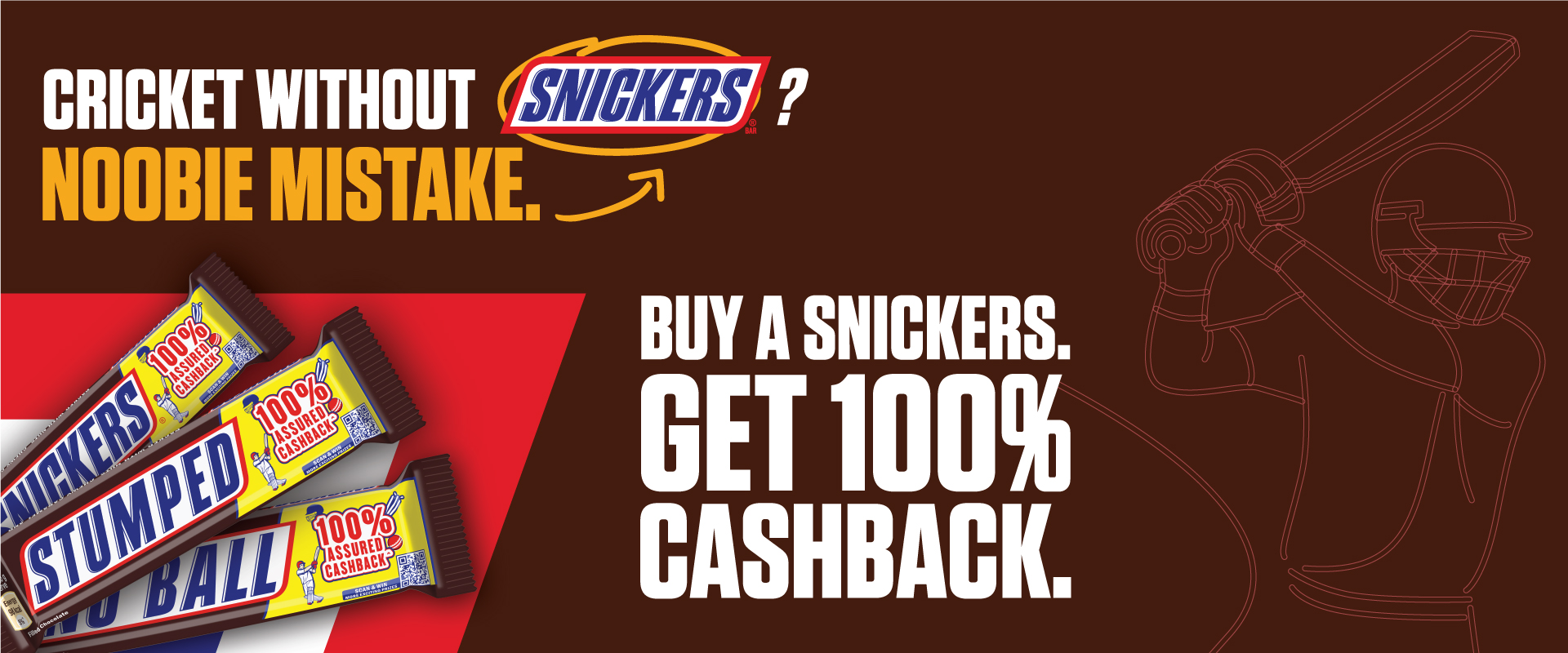 Snickers Cashback Redeem