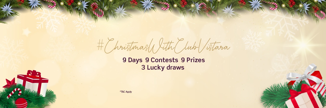 Christmas With Club Vistara Contest 2023