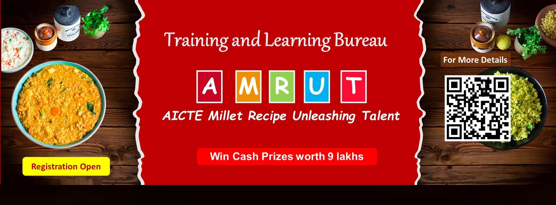 Amrut Aicte Millet Recipe Talent Competition 2024
