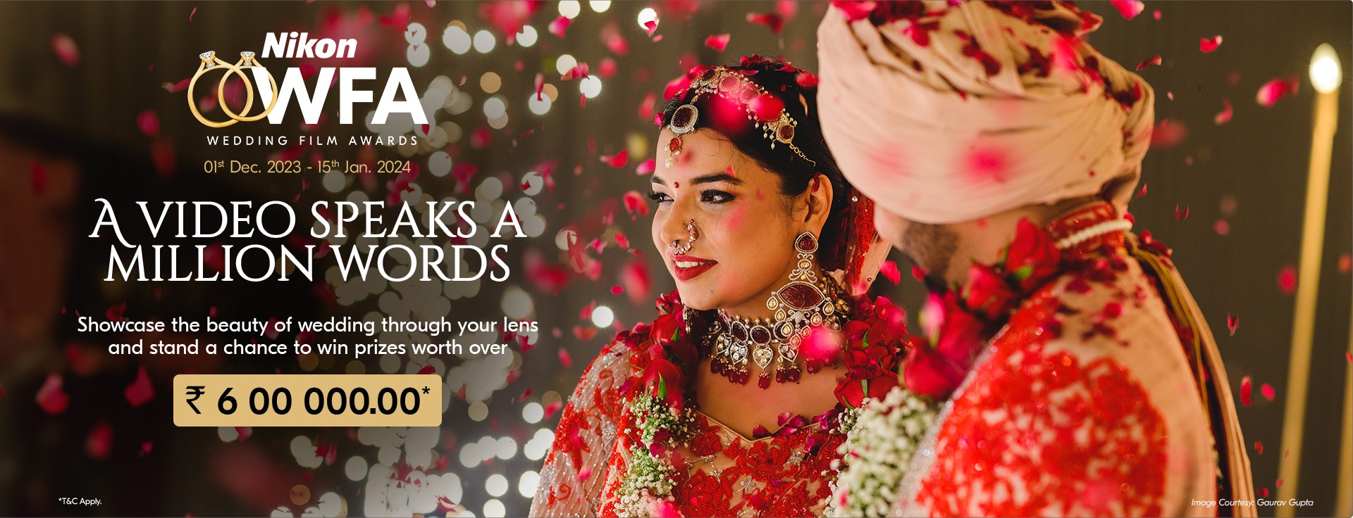 Nikon Wedding Film Awards Wfa