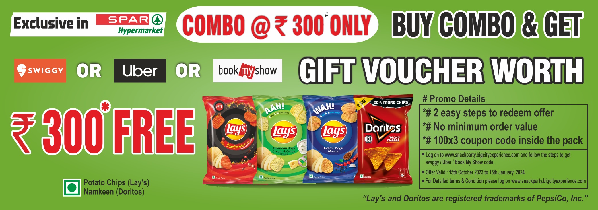 Snack Party Offer Buy Combo &Amp;Amp; Get Gift Voucher 2024
