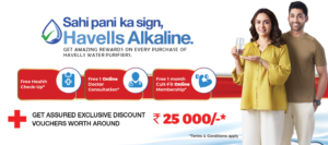 Havells Water Purifiers Promo Offer 2024 – Free Health Checkup