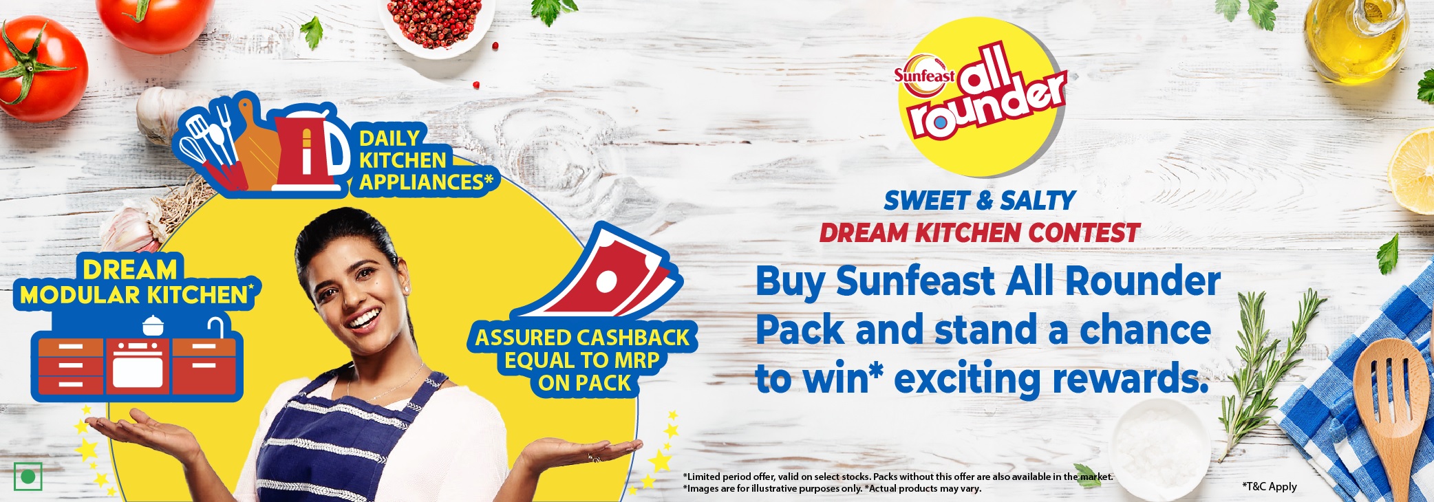 Sunfeast All Rounder Sweet And Salty Dream Kitchen Contest 2024 1
