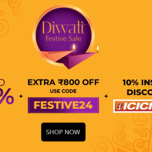 Shoppers Stop - Diwali Festive Sale - Upto 75% off + Extra 10% Instant Discount on ICICI bank cards