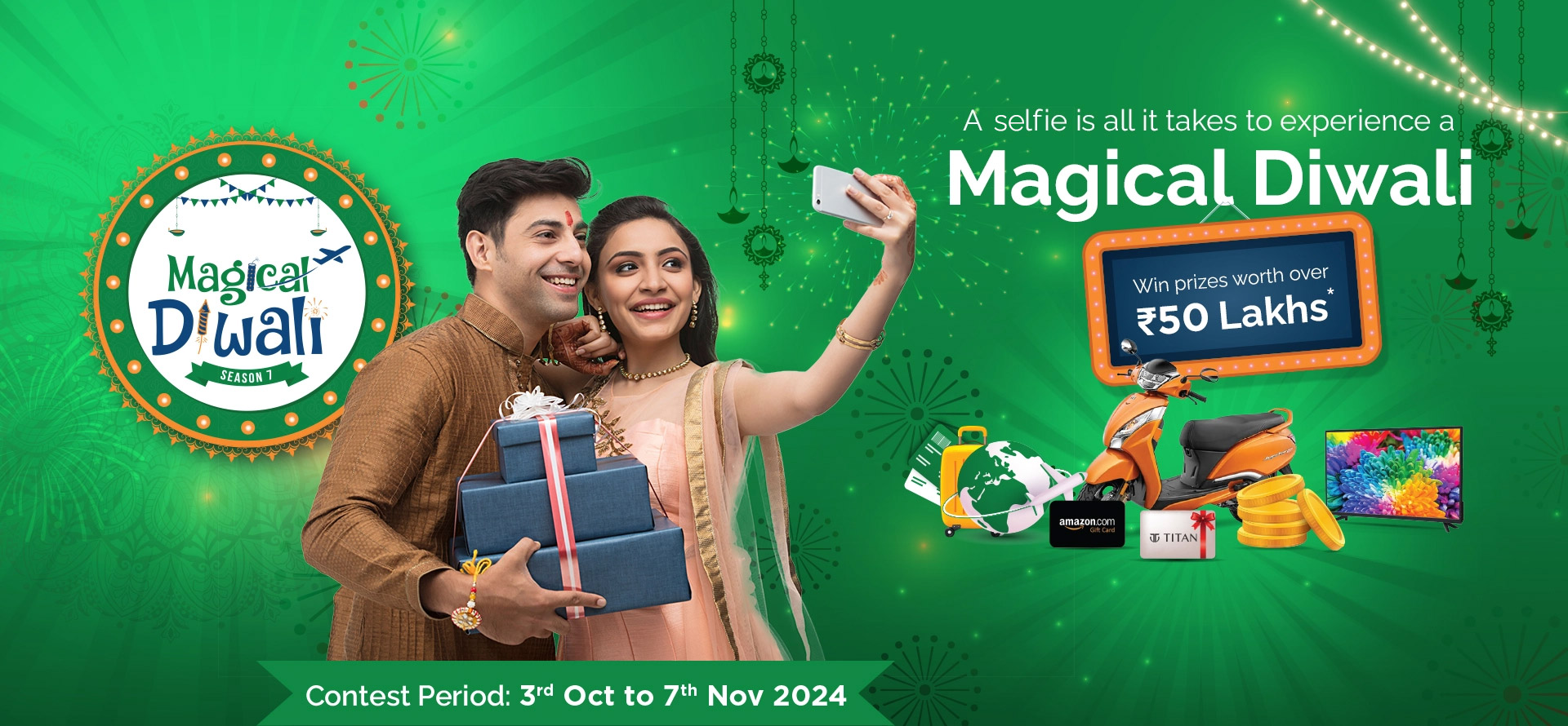 Tvs Credit Magical Diwali Season 7 Contest 2024