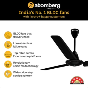 Atomberg Ameza Remote Controlled Bldc Ceiling Fan