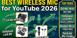 Best Wireless Mic For Youtube 2026 Dji Mic Mini, Hollyland Lark M2 &Amp; Budget Mics Under ₹1000