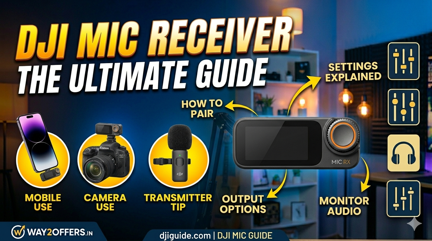 Dji Mic Receiver: The Ultimate Guide 2026 1 Dji Mic Receiver The Ultimate Guide