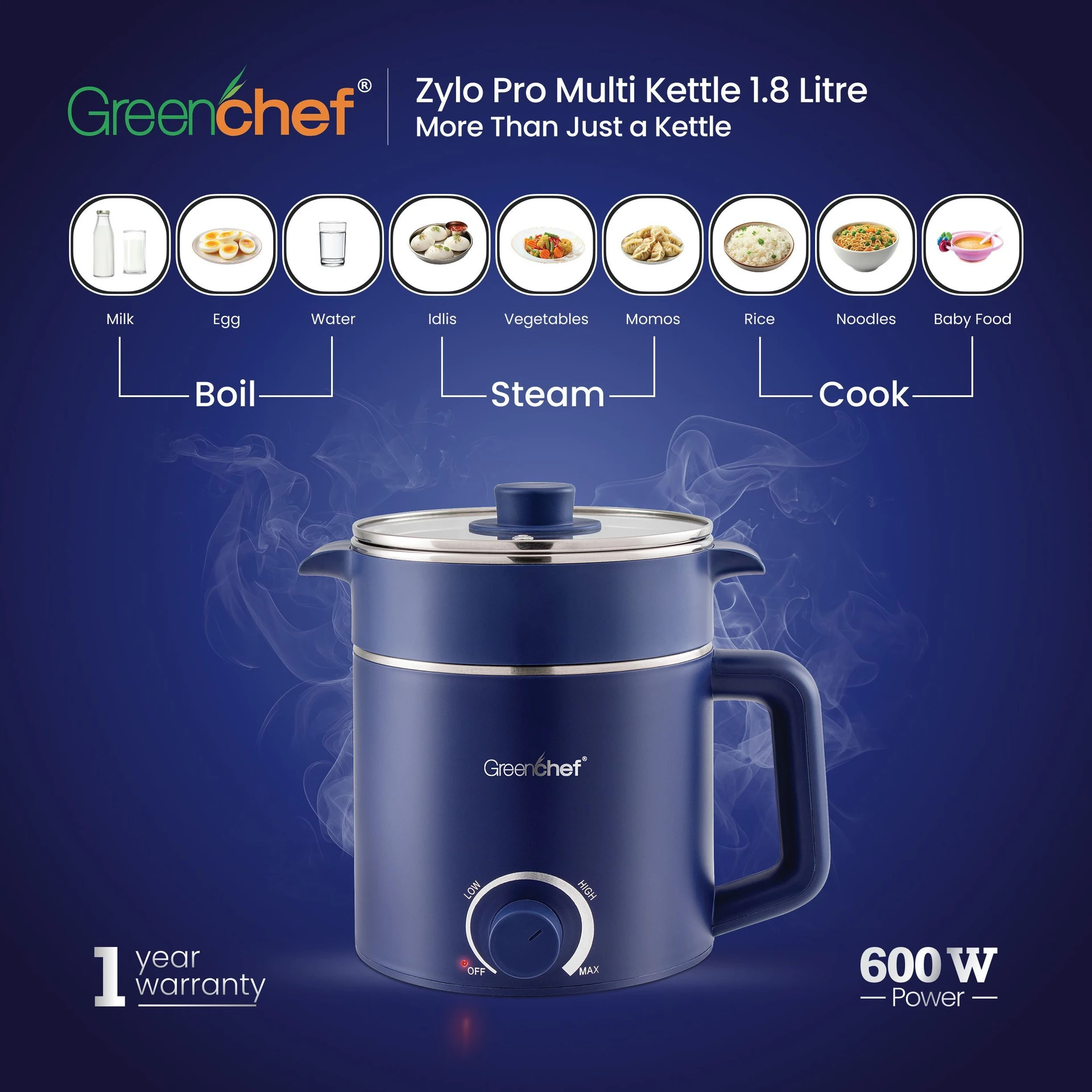 Greenchef Zylo Pro Electric Kettle